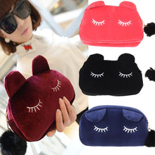 Cosmetic Makeup Cartoon Cat Storage Bags Pen Pencil Pouch Cases ILML