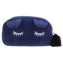 Cosmetic Makeup Cartoon Cat Storage Bags Pen Pencil Pouch Cases ILML