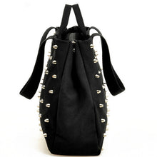 Crossbody Hbag Women Shoulder Bags Rivet Canvas Girl Women's Hbags Messenger Bags Ladies Purse Large Tote bag ILML