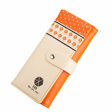 Flower Women Wallet 6Colors Flower Long Wallets Popular Portable Change Purse Wallet Delicate Casual Lady Cash Purse ILML