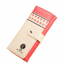 Flower Women Wallet 6Colors Flower Long Wallets Popular Portable Change Purse Wallet Delicate Casual Lady Cash Purse ILML