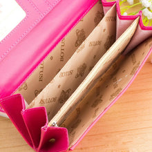 Flower Women Wallet 6Colors Flower Long Wallets Popular Portable Change Purse Wallet Delicate Casual Lady Cash Purse ILML