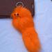 Fur Ball key rings Cell Phone Car Mobile Phone Accessories Small Gift Bags rabbit Key Ring ILML