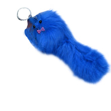 Fur Ball key rings Cell Phone Car Mobile Phone Accessories Small Gift Bags rabbit Key Ring ILML