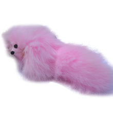 Fur Ball key rings Cell Phone Car Mobile Phone Accessories Small Gift Bags rabbit Key Ring ILML