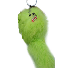 Fur Ball key rings Cell Phone Car Mobile Phone Accessories Small Gift Bags rabbit Key Ring ILML