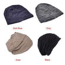 Hip Hop Fold Cap Slouch Wrinkled Beanie Cap Dance Hat ILML