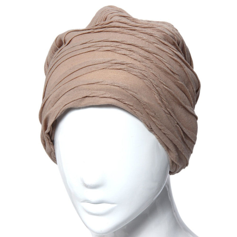 Hip Hop Fold Cap Slouch Wrinkled Beanie Cap Dance Hat ILML