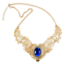 Hollow Carved Peach Heart Rhinestone Women Lady Long Necklace Bronze Silver Golden Jewelry ILML