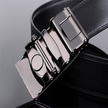 Men Leather Automatic Buckle er belts for business men Belts luxury Strap Belt ILML
