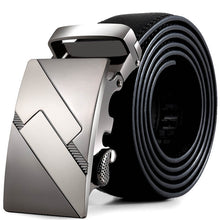 Men Leather Automatic Buckle er belts for business men Belts luxury Strap Belt ILML