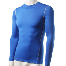 Men Plush Base Layer Long Sleeve Slim Fit Thermal Warm Underwear Tops Undershirt ILML