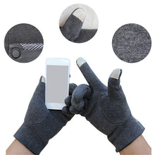 Men Touch Screen Wool Gloves Warm Full Fingers Glove Wrist Mittens 4 Colors PY6 ILML
