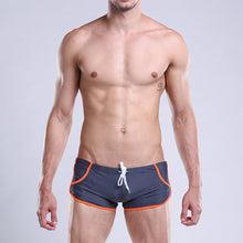 Men's Swimwear Boxers Front Tie with Pocket Super Sexy Trunks Shorts Underwear Boxers ILML