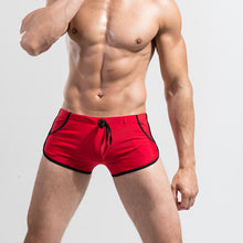 Men's Swimwear Boxers Front Tie with Pocket Super Sexy Trunks Shorts Underwear Boxers ILML