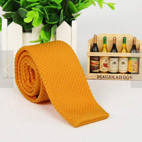 Men's Tie Knit Knitted Tie Necktie Narrow Slim Skinny Woven L3 ILML