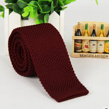 Men's Tie Knit Knitted Tie Necktie Narrow Slim Skinny Woven L3 ILML
