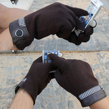 Men's Touch Screen Gloves Smartphone Tablet Full Finger Glove ILML