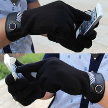 Men's Touch Screen Gloves Smartphone Tablet Full Finger Glove ILML