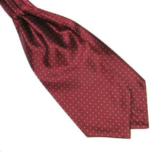 Polka Dot Men Long Silk Scarves/Cravat Ascot Ties Handkerchief Gentlemen ILML