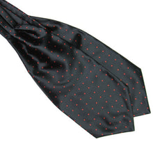 Polka Dot Men Long Silk Scarves/Cravat Ascot Ties Handkerchief Gentlemen ILML