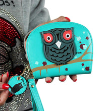 Stylish Women's purse Girl Owl Leather Zip Clutch Coin Money Bag Coin Change Wallet Bolsa Feminina Bags  ILML