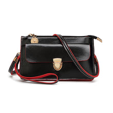Three Layer Women Girls Hbag Shoulder Zipper Bags Tote Card Purse Wallet Leather Messenger Bag ILML