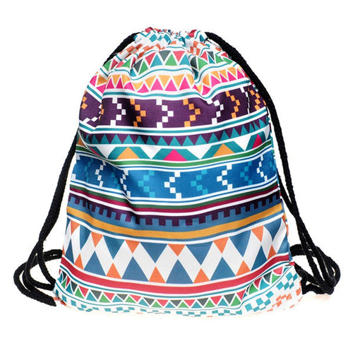 Emoji Backpacks 3D Printing Bags School Backpack Bags For Teenagers Girls Drawstring Backpack  ILML