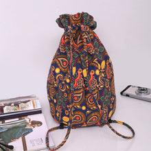 printing Backpack men women backpack casual Canvas Geometric Bags Drawstring backpacks for girls Travel bag ILML