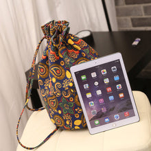 printing Backpack men women backpack casual Canvas Geometric Bags Drawstring backpacks for girls Travel bag ILML