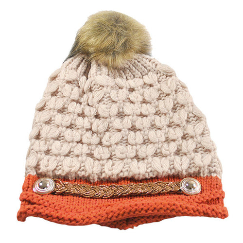 Cap Women Casual Hip-Hop Hats Knitted Wool Skullies Beanie Hat Warm Hat ILML