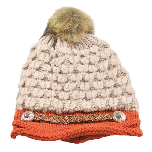 Cap Women Casual Hip-Hop Hats Knitted Wool Skullies Beanie Hat Warm Hat ILML