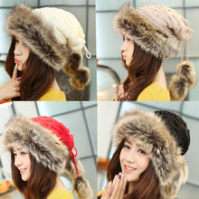 Warm Cap Casual Fur Wool Hip-Hop Hats Knitted Skullies Beanie knit caps Hat for Women Touca Gorro ILML