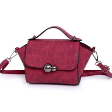 Women Bag Gourd Stone Mini Small lock Hbag PU Leather Messenger Bags Crossbody Shoulder Bags Ladies Clutch Tote ILML
