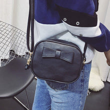 Women Bag Leather Bowknot women messenger bags Hbag crossbody Shoulder Bag Coin clutch Women's hbags Lady's bolso ILML