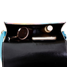 Women Bag PU Leather Rainbow Chain Of Small Messenger Bags Crossbody  ILML