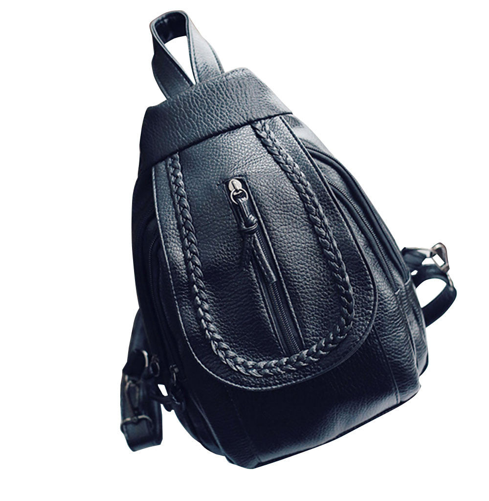 Women backpack Chest bags leather Students school backpacks For Girl Mochila Mujeres Travel bag Backpack Satchel Bags ILML