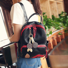 Women backpack Embroidered leather Students school backpacks For Girl Mochila Mujeres Travel bag Backpack Satchel Bags ILML