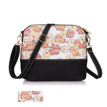Women bag Floral leather Retro Shoulder messenger bags hbags women famousleather hbag designer ILML