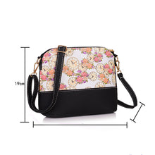 Women bag Floral leather Retro Shoulder messenger bags hbags women famousleather hbag designer ILML