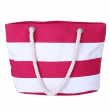 Women bag Hbag Shoulder Bags Large Tote Ladies Purse Stripe Canvas hbags shopping bag Satchel bolsa ILML