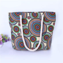 Women bag Hbag Shoulder Bags Large Tote Ladies Purse Stripe Canvas hbags shopping bag Beach Satchel bolsa ILML