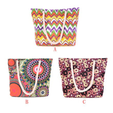 Women bag Hbag Shoulder Bags Large Tote Ladies Purse Stripe Canvas hbags shopping bag Beach Satchel bolsa ILML