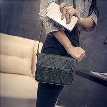 Women bag Triangle Stitching Retro Shoulder messenger bags hbags women famousleather hbag designer ILML