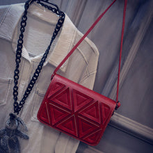 Women bag Triangle Stitching Retro Shoulder messenger bags hbags women famousleather hbag designer ILML
