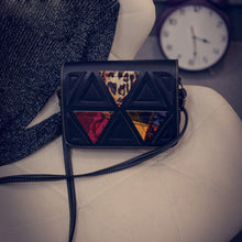 Women bag Triangle Stitching Retro Shoulder messenger bags hbags women famousleather hbag designer ILML