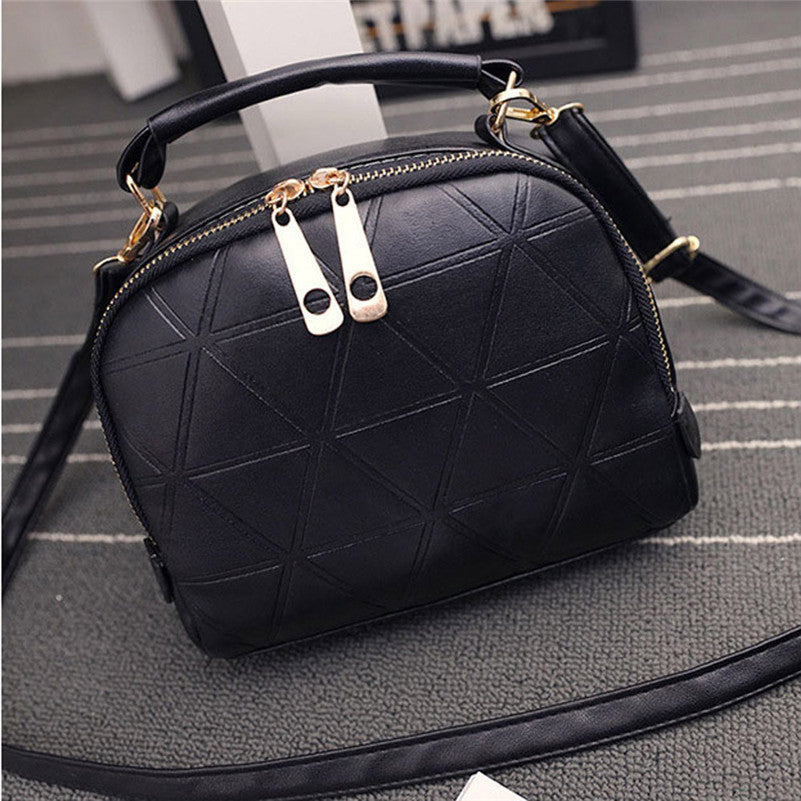 famous women's Hbag Shoulder Bag Lady Tote Purse PU Leather Zipper Lady Messenger bags ILML