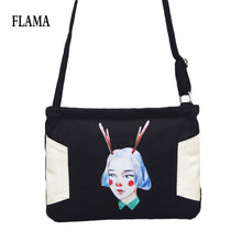 shoulder bags for women Canvas Print Hbag Shoulder Bag Large Tote Ladies Purse ILML