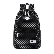 women backpack Polka Dot Canvas Printing Backpack for girls school backpacks Mochila Mujeres Backpacks Travel Rucksacks ILML