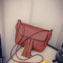 women bag Tassel Hbag PU Shoulder Satchel Messenger Tote ladies bolsa feminina pouch Clutch Crossbody bags ILML